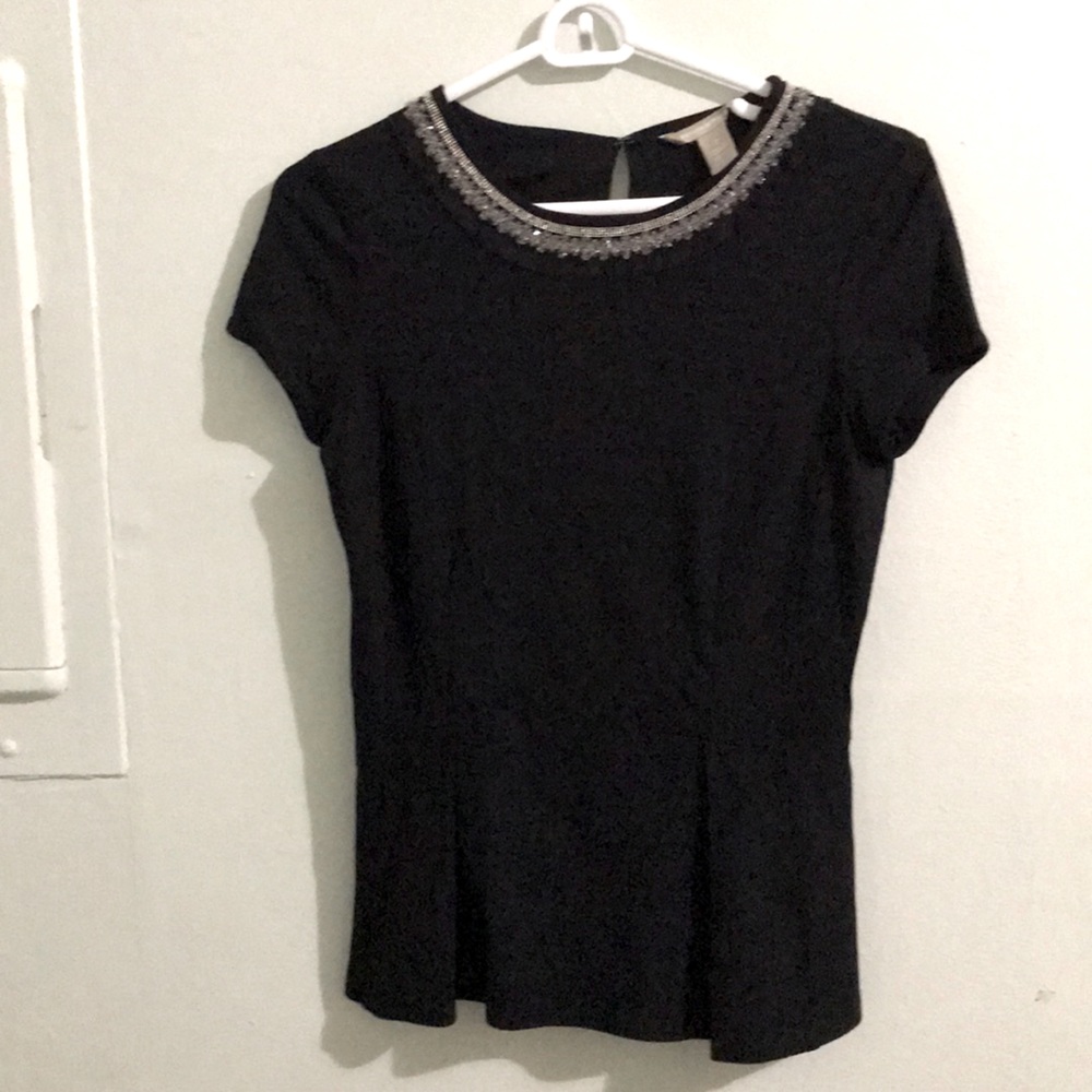 🎈Banana Republic. Black blouse